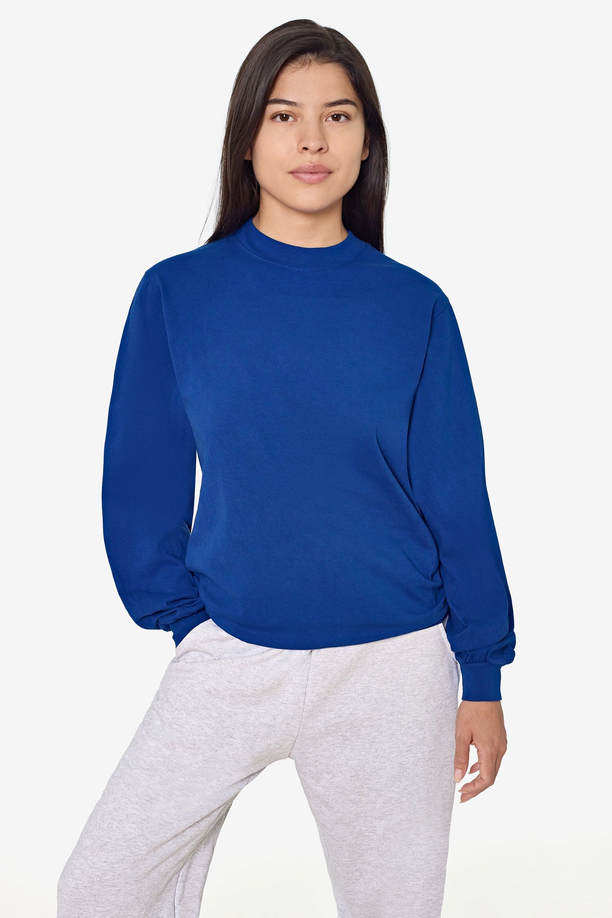 1807GD - 6.5oz Long Sleeve Garment Dye Crew Neck T-Shirt