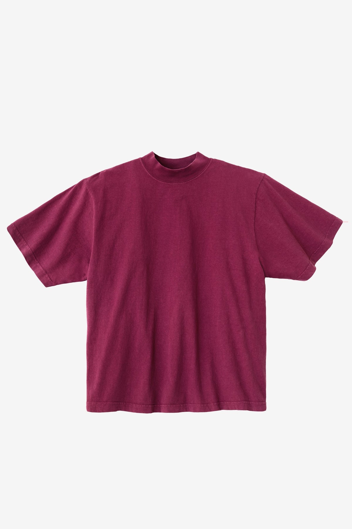 1825GD - Oversized Short Sleeve High Mockneck T-shirt
