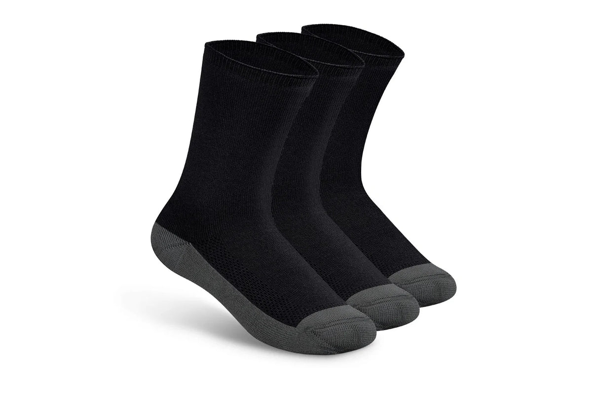 Extra Roomy Socks (Thick) - Charcoal