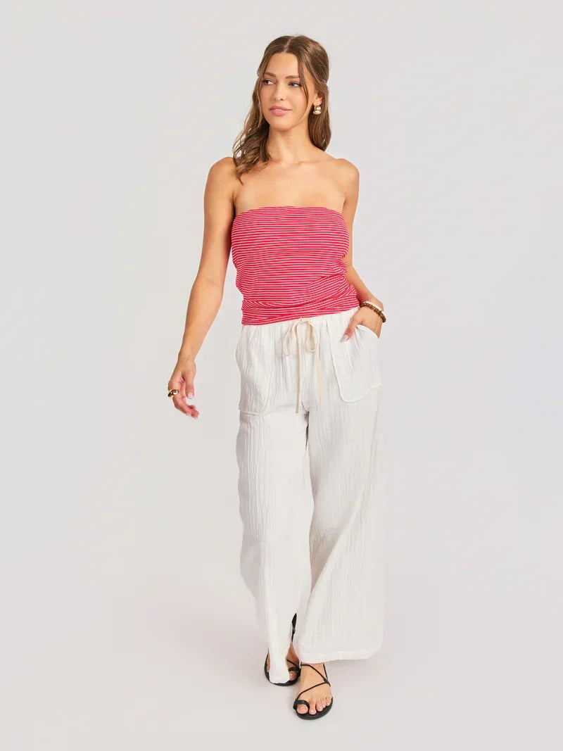 JUKEBOX KNIT TUBE TOP