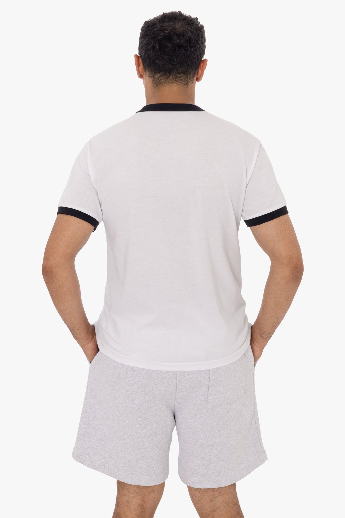 FF410 - Men's Poly Cotton Ringer Tee
