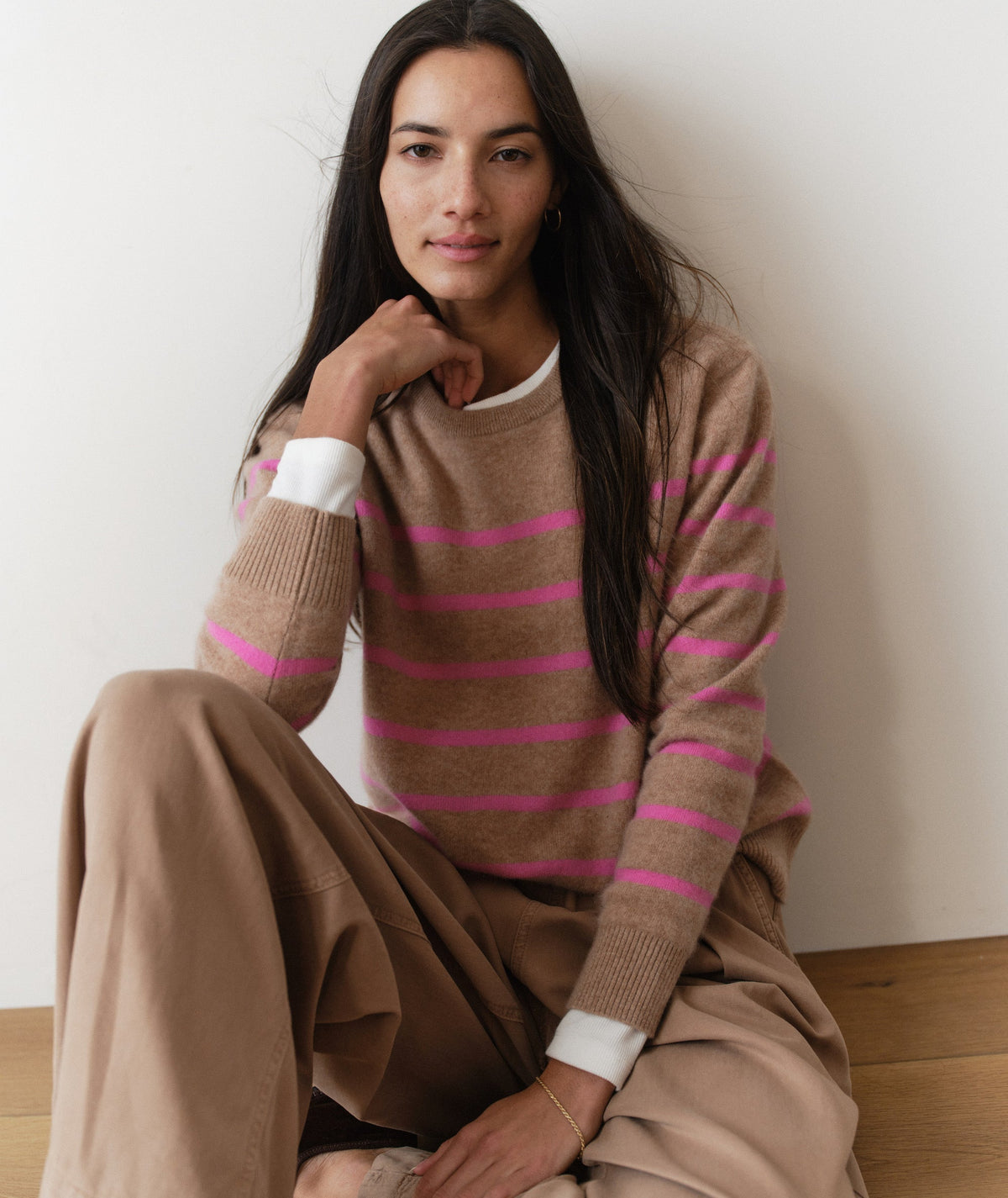 Harper Cashmere Crewneck