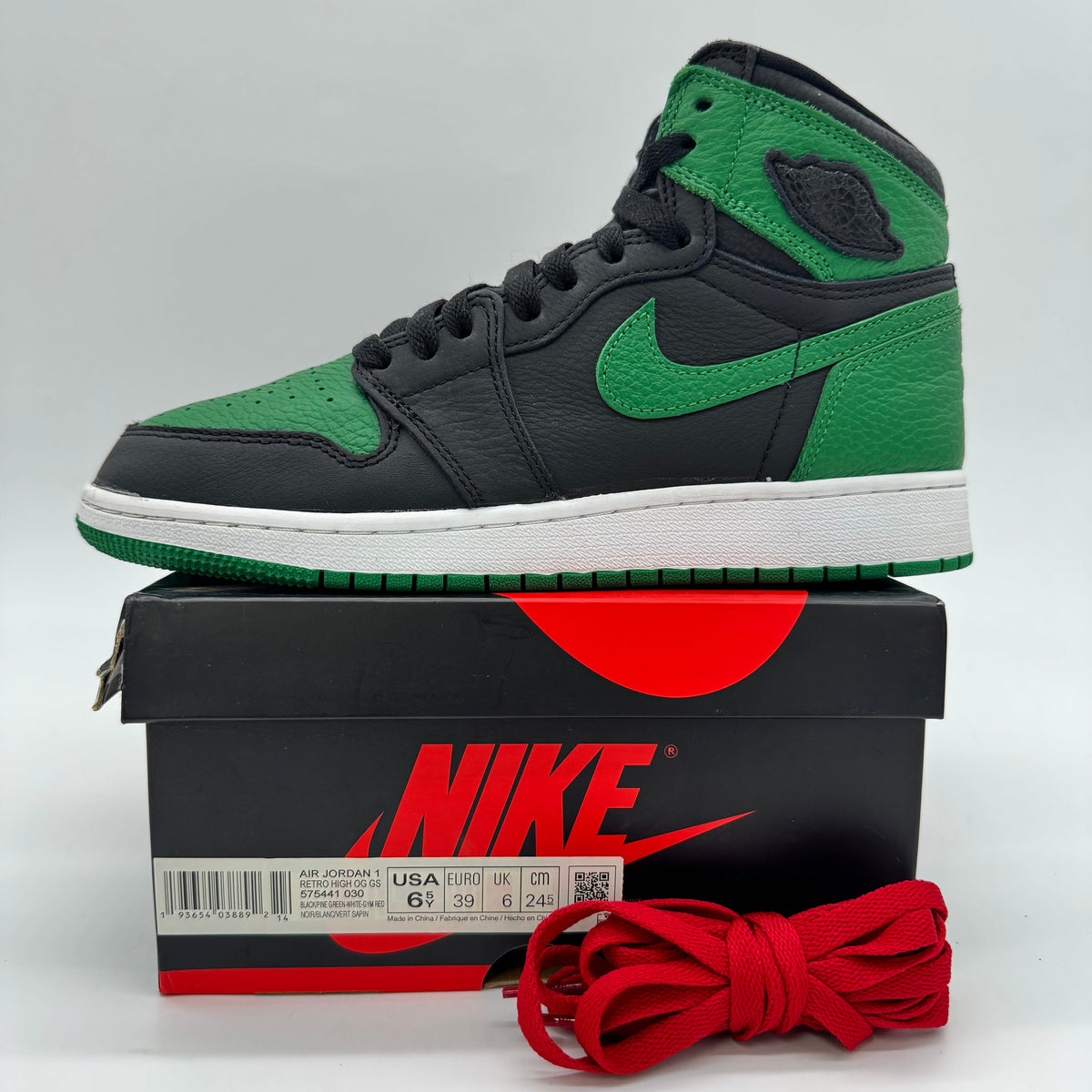 Jordan 4 High Pine Green Black (GS)