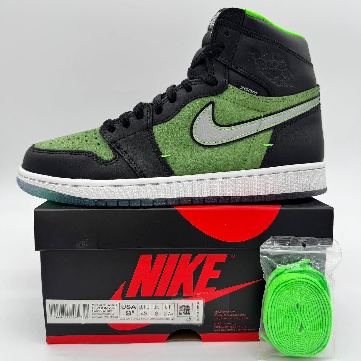 Jordan 1 High Zoom Zen Green