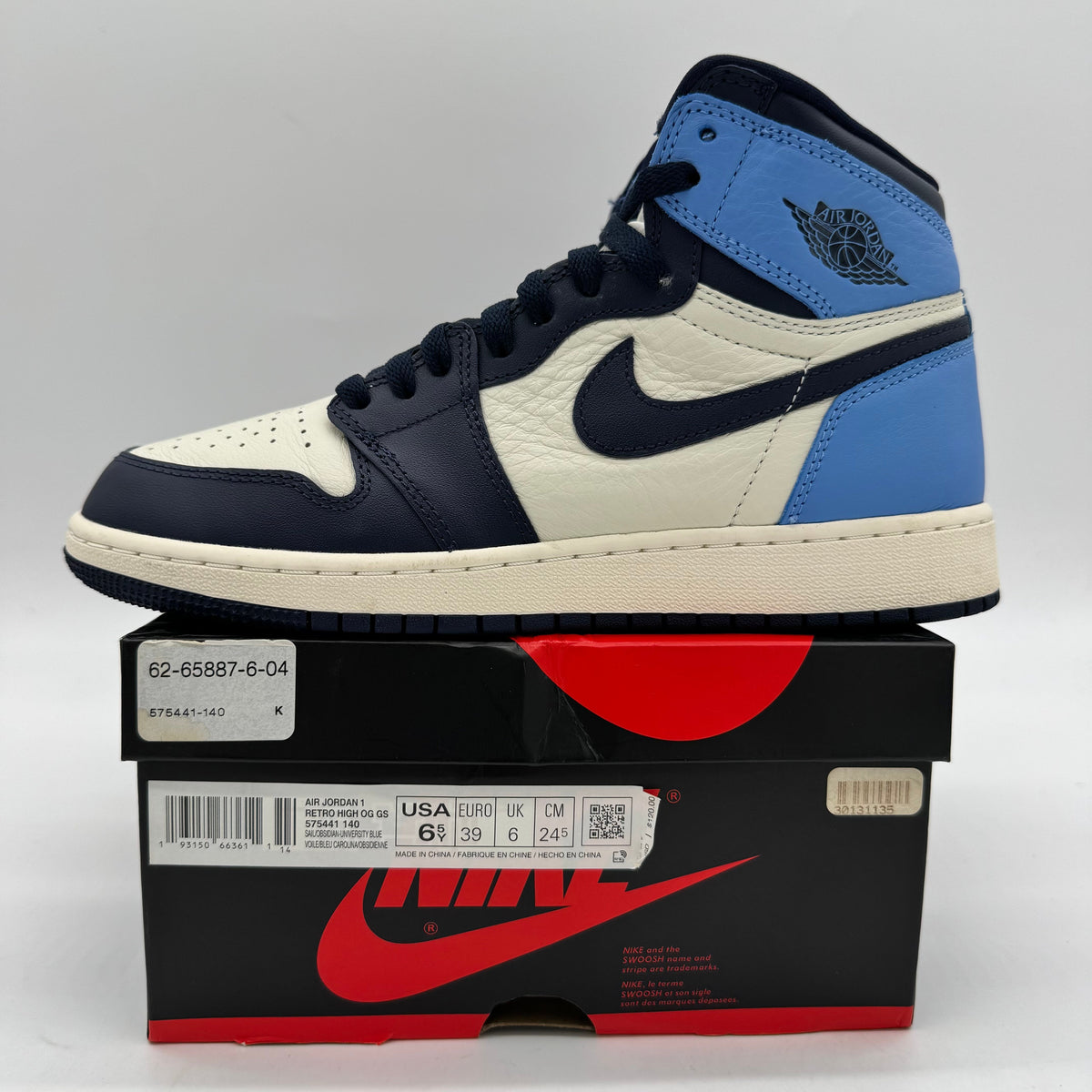 Jordan 1 High Obsidian (GS)