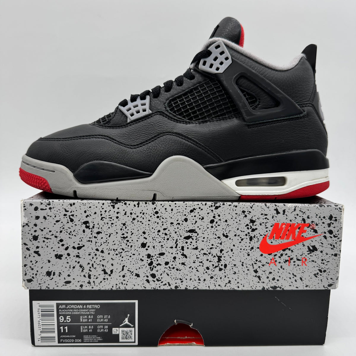 Jordan 4 Bred Reimagined