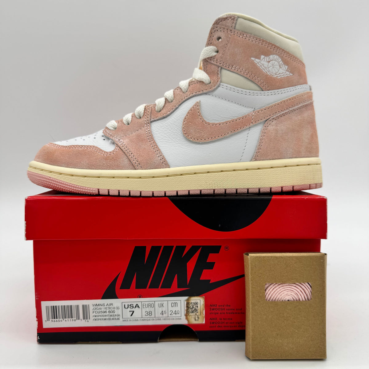 Jordan 1 High OG Washed Pink (Women's)