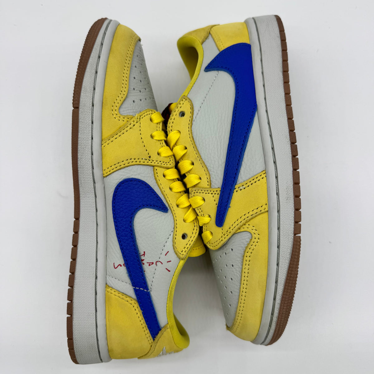Jordan 1 Low OG SP Travis Scott Canary (Women's)