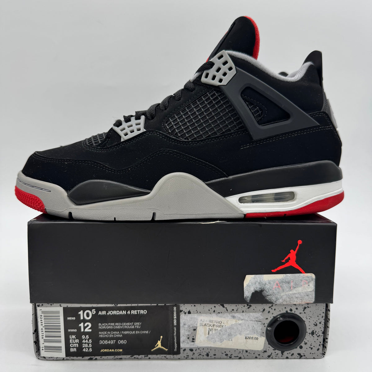 Jordan 4 Bred (2019)