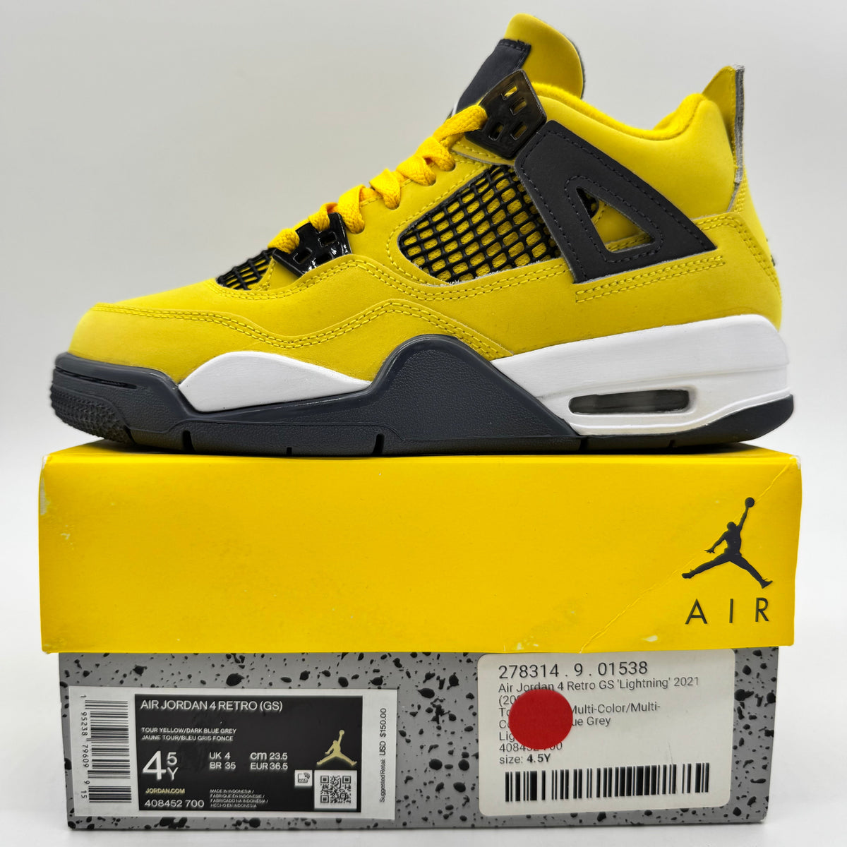 Jordan 4 Lightning (2021)