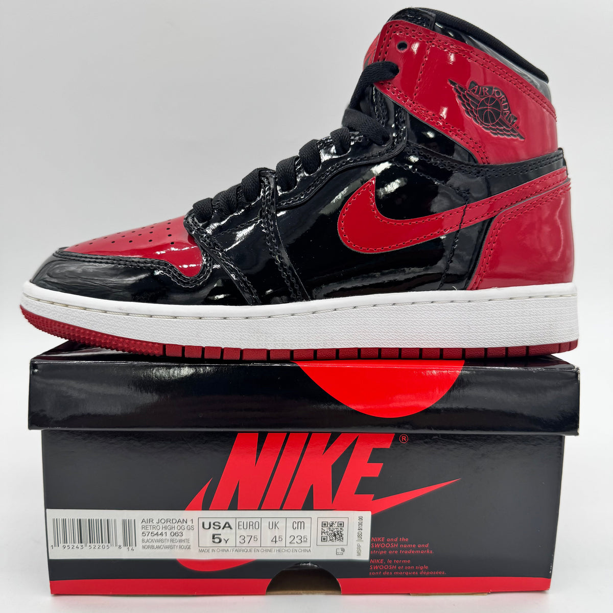 Jordan 1 High OG Patent Bred (GS)
