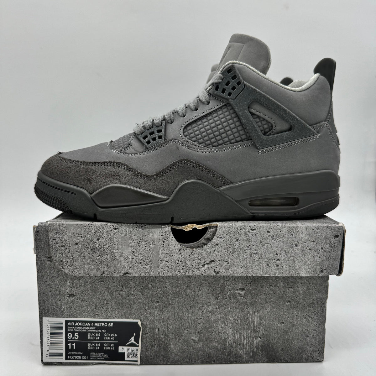 Jordan 4 SE Paris Olympics Wet Cement