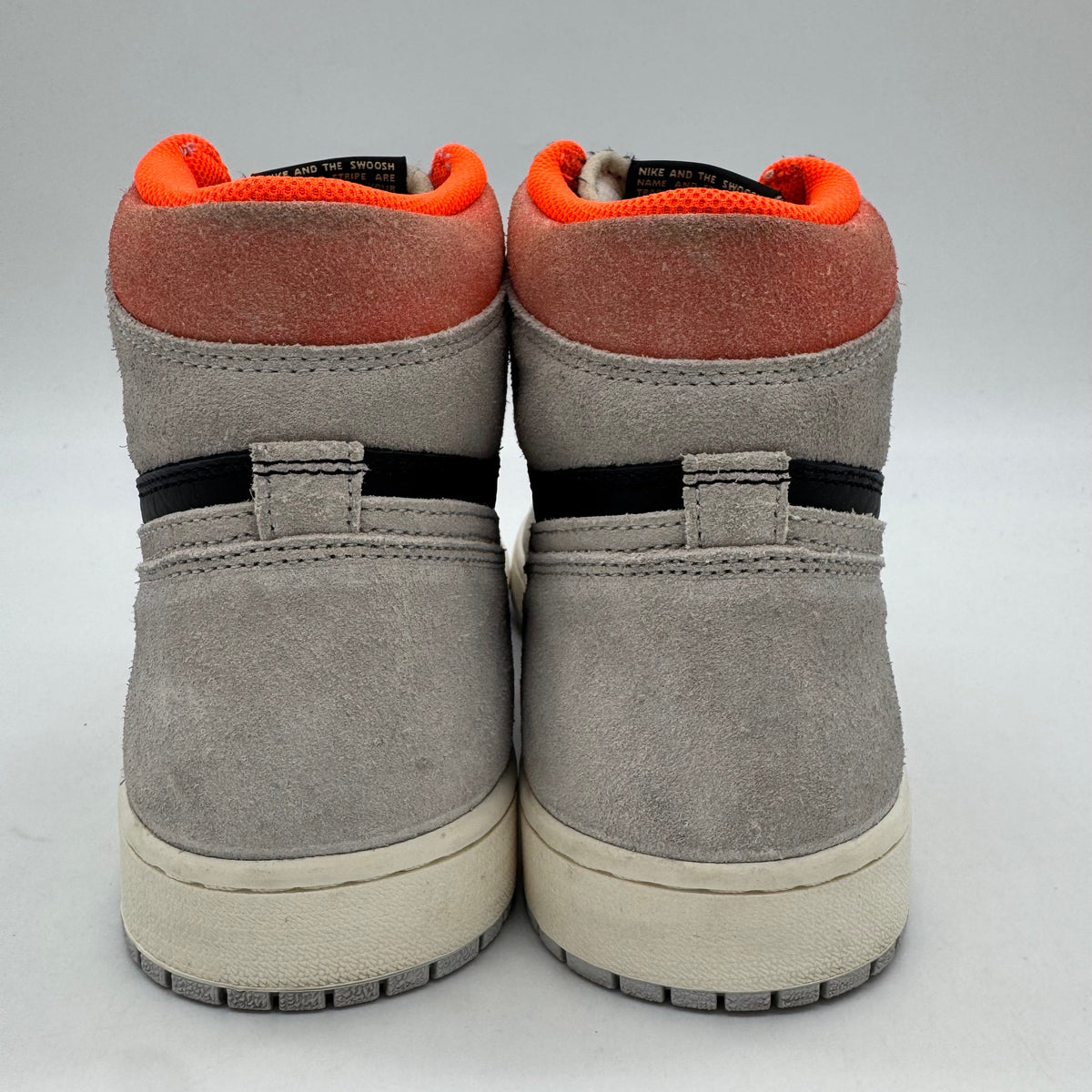 Jordan 1 High Neutral Grey Hyper Crimson
