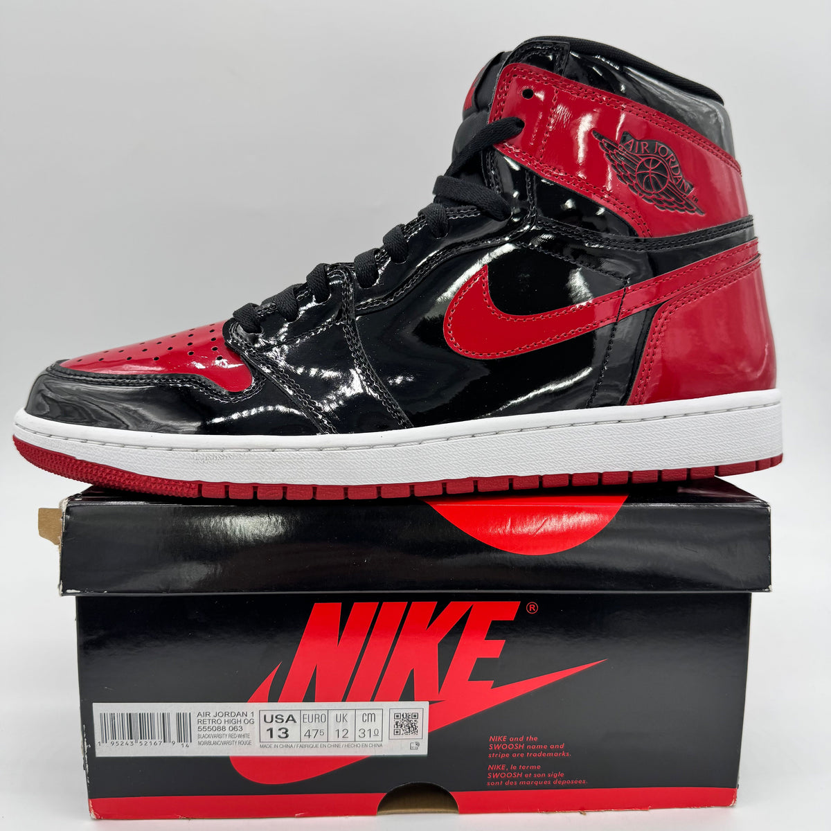 Jordan 1 High OG Patent Bred