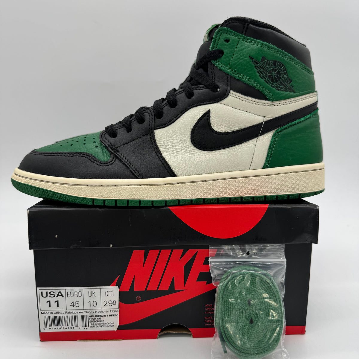 Jordan 1 High Pine Green