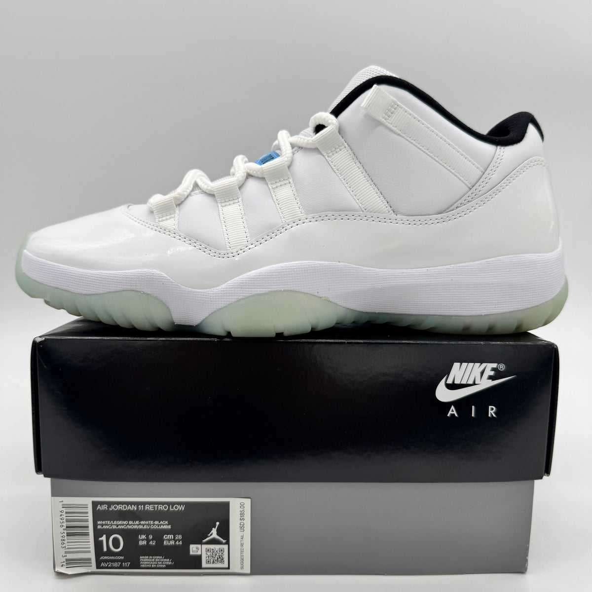 Jordan 11 Low Legend Blue (Copy)