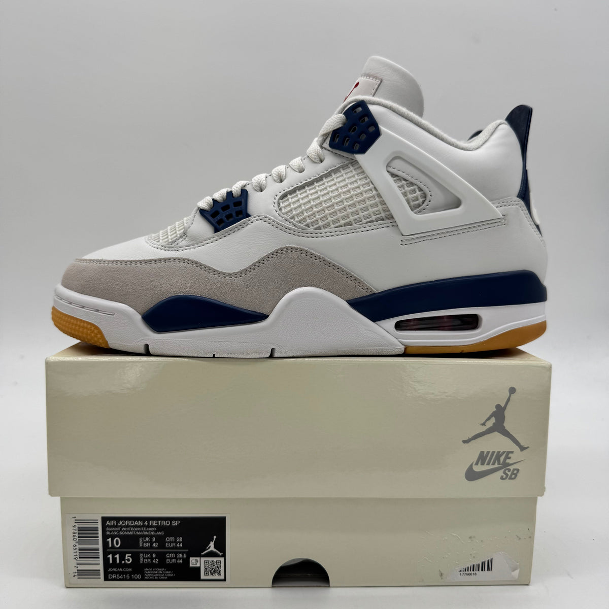 Jordan 4 SB Navy