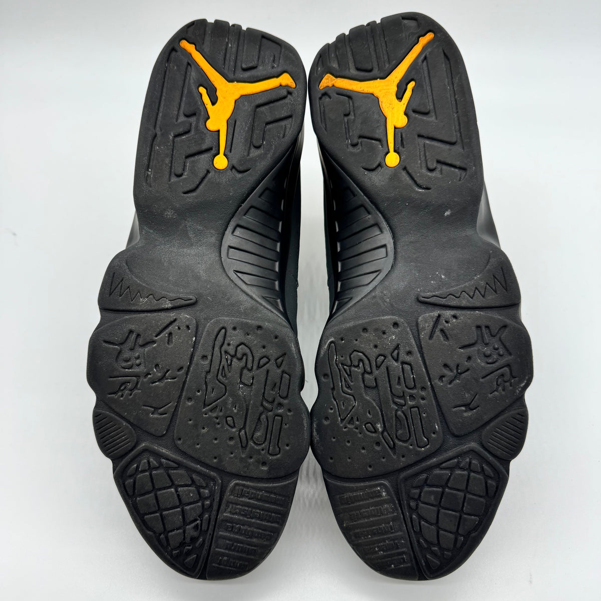 Jordan 9 Dark Charcoal University Gold
