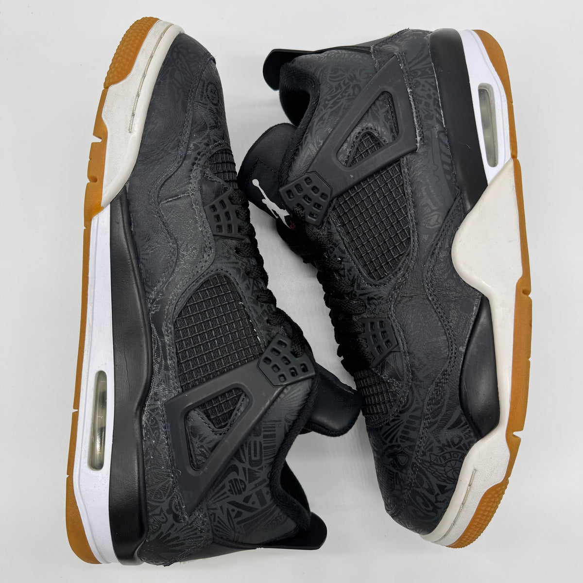 Jordan 4 Laser Black Gum
