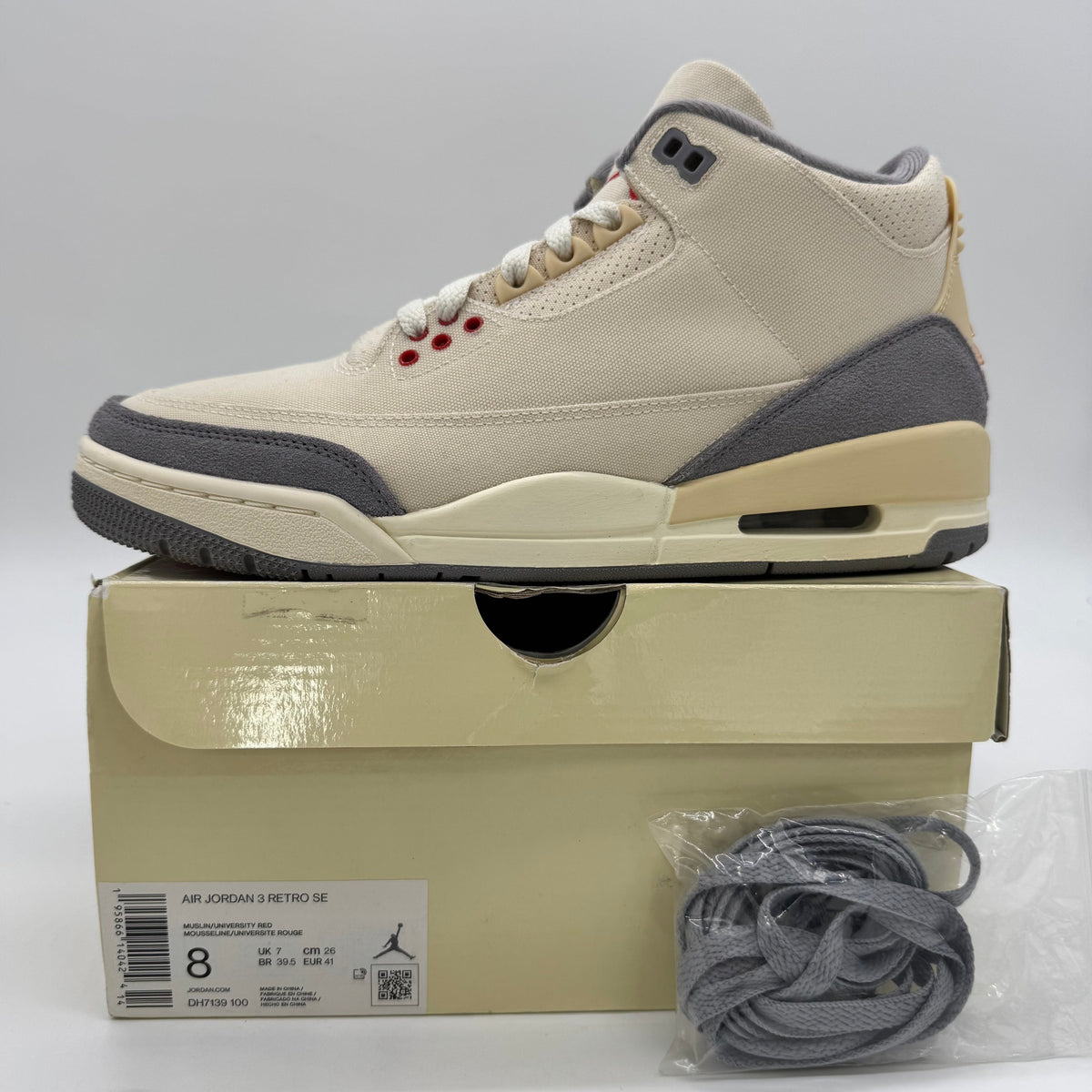 Jordan 3 Muslin