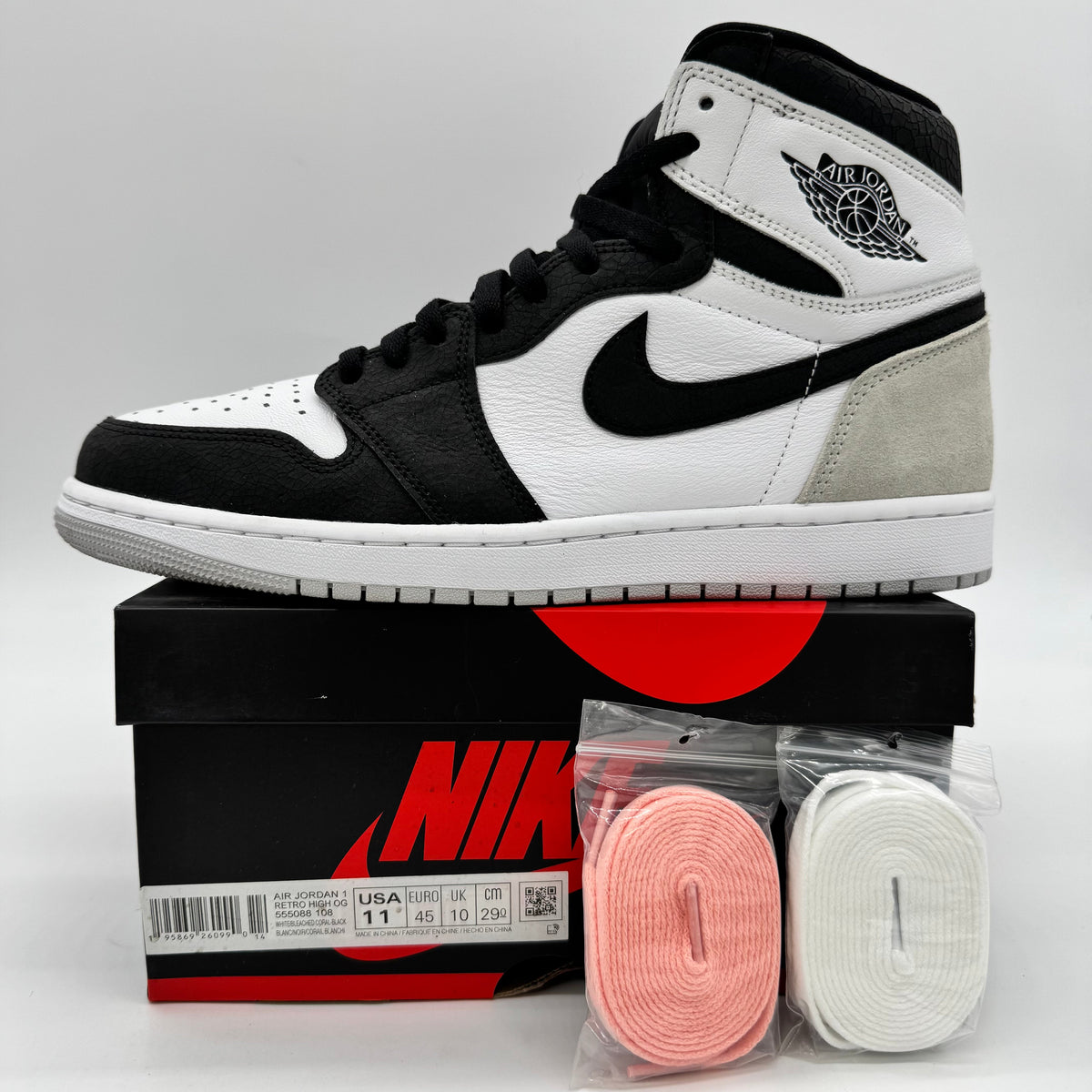 Jordan 1 High OG Bleached Coral