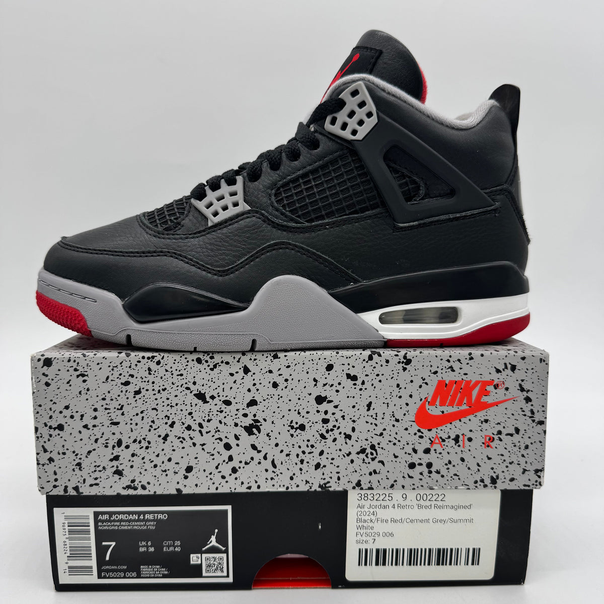 Jordan 4 Bred Reimagined