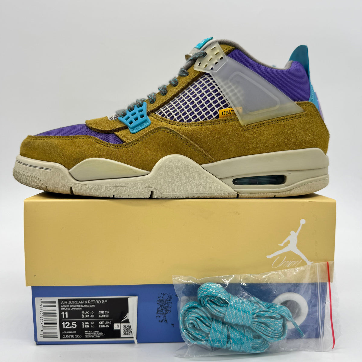 Jordan 4 SP 30th Anniversary Union Desert Moss