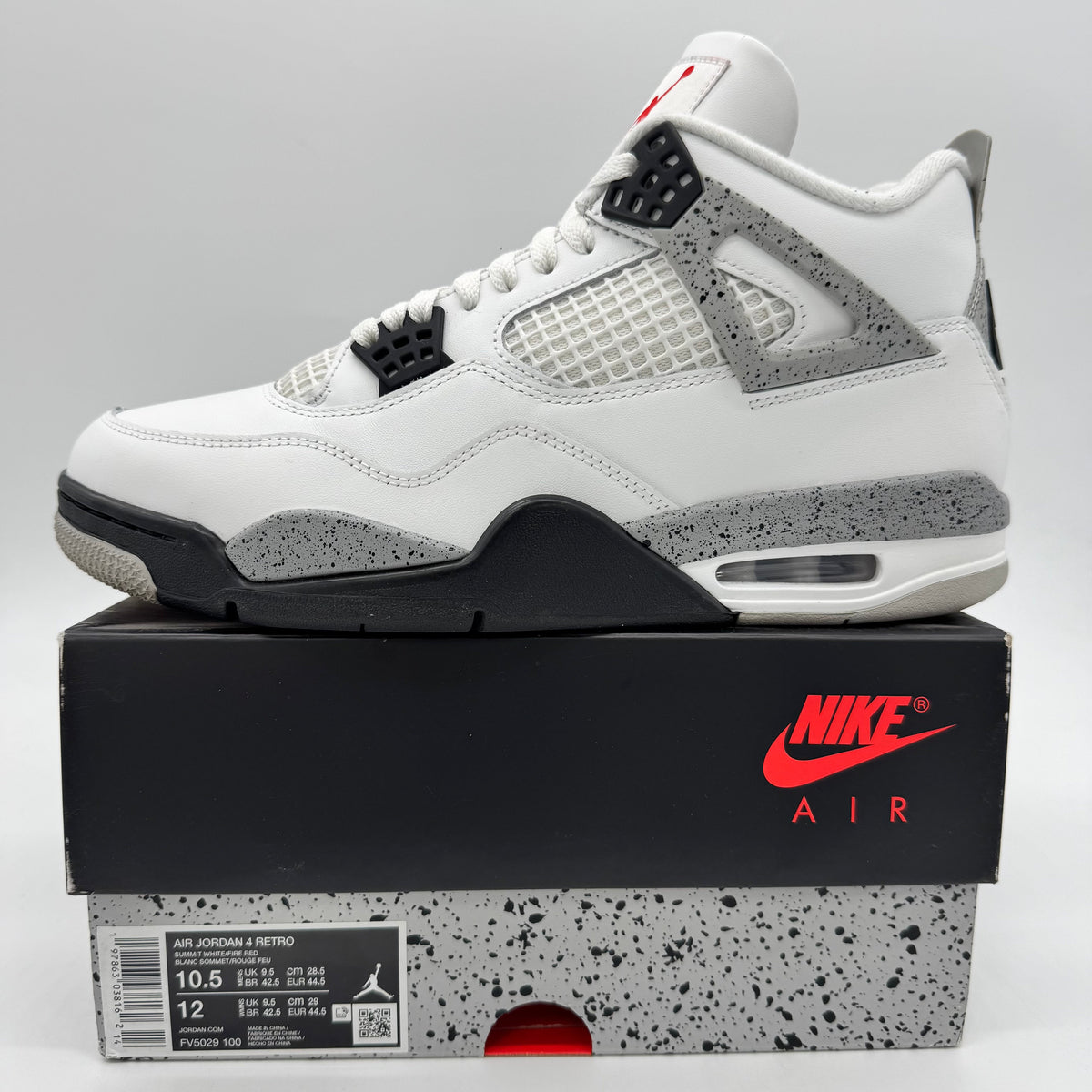 Jordan 4 White Cement (2025)