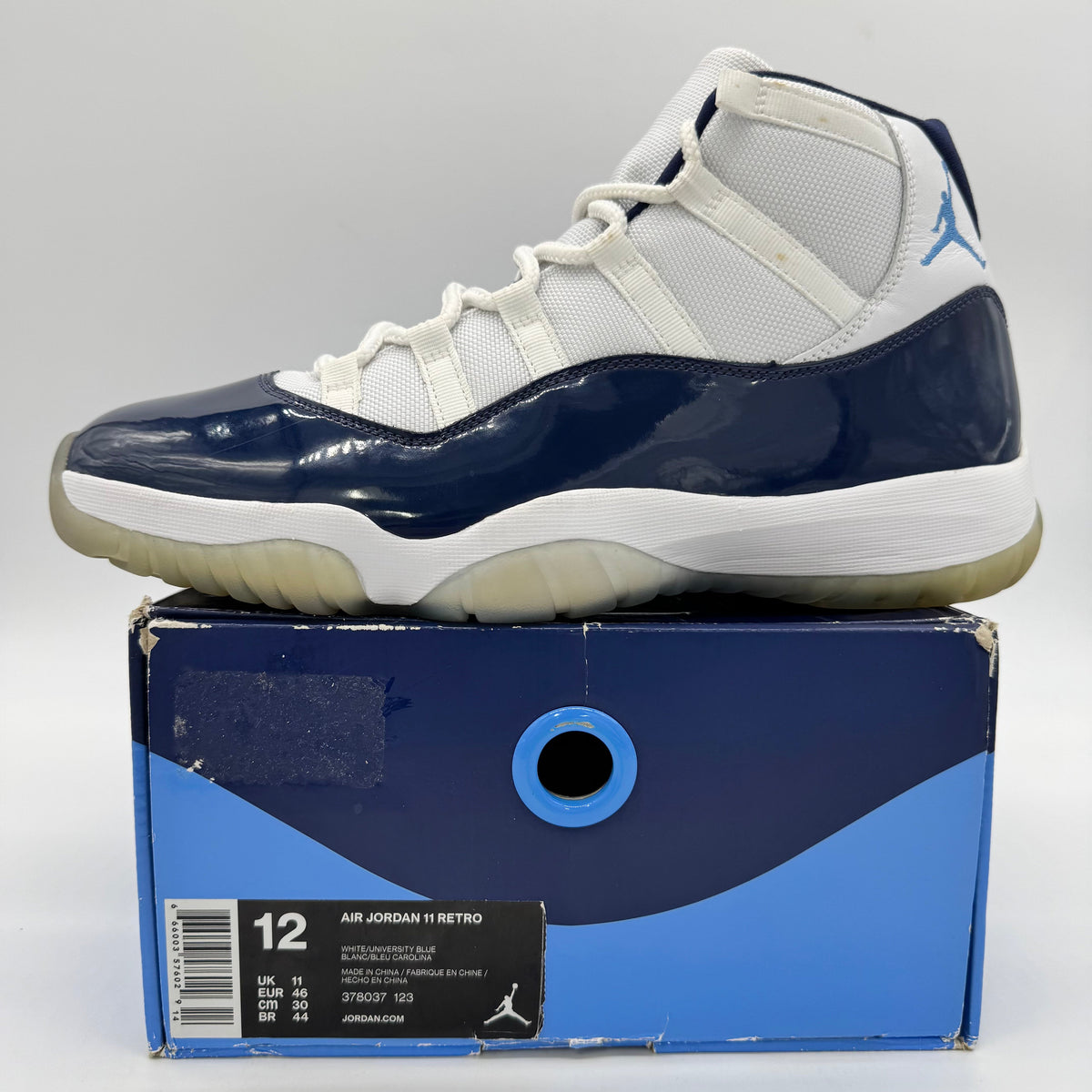 Jordan 11 UNC Win Like 82