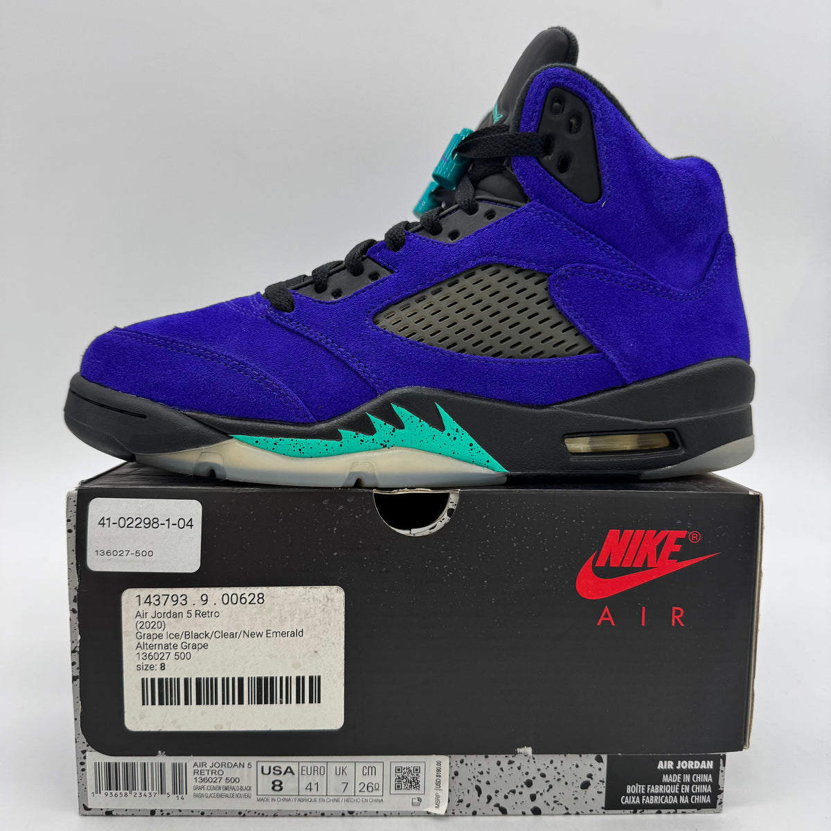 Jordan 5 Alternate Grape