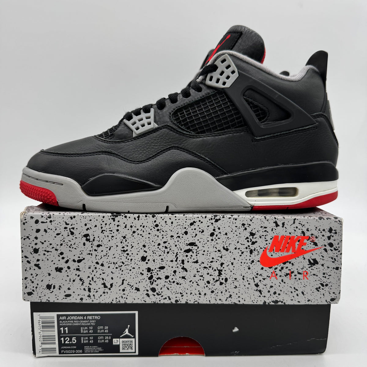 Jordan 4 Bred Reimagined