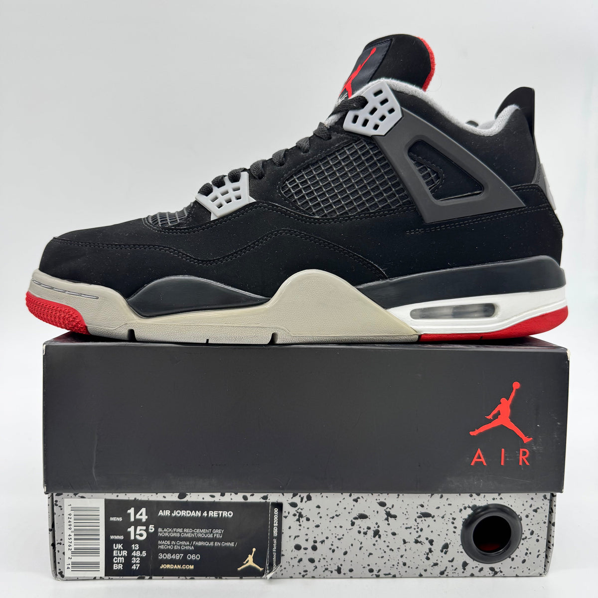 Jordan 4 Bred (2019)