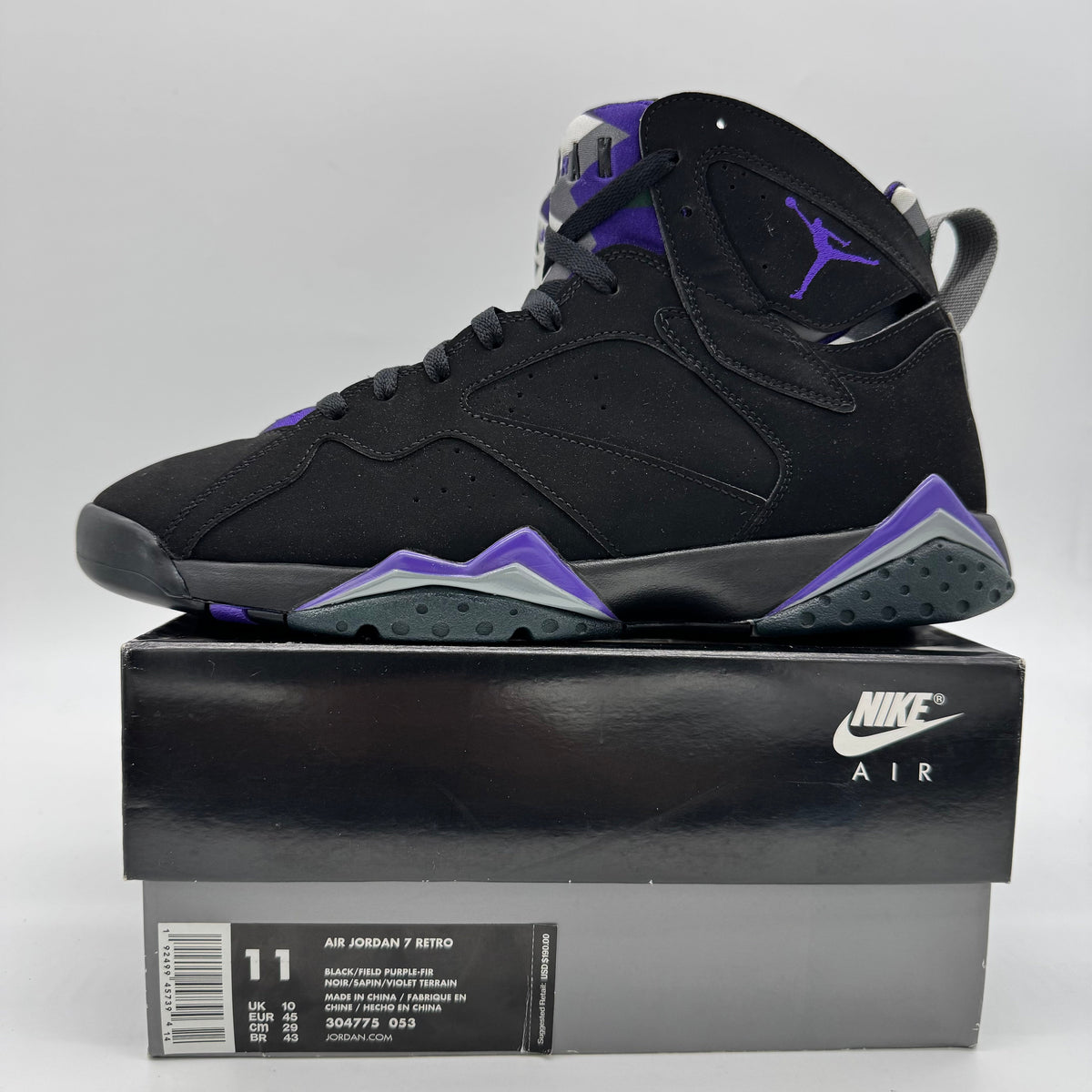 Jordan 7 Ray Allen Bucks