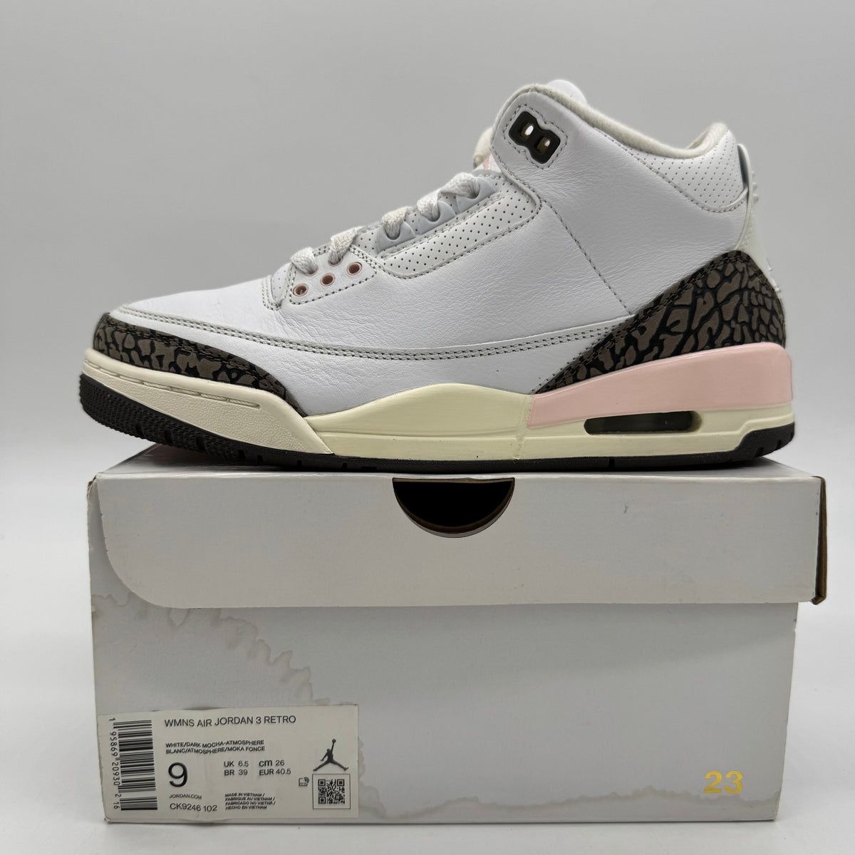Jordan 3 Neapolitan Dark Mocha (Women's)