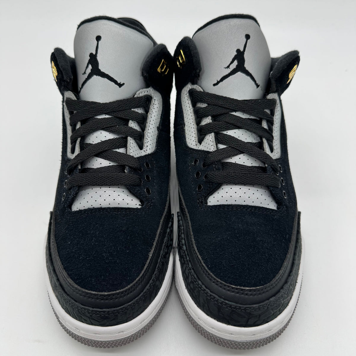 Jordan 3 Tinker Black Cement Gold