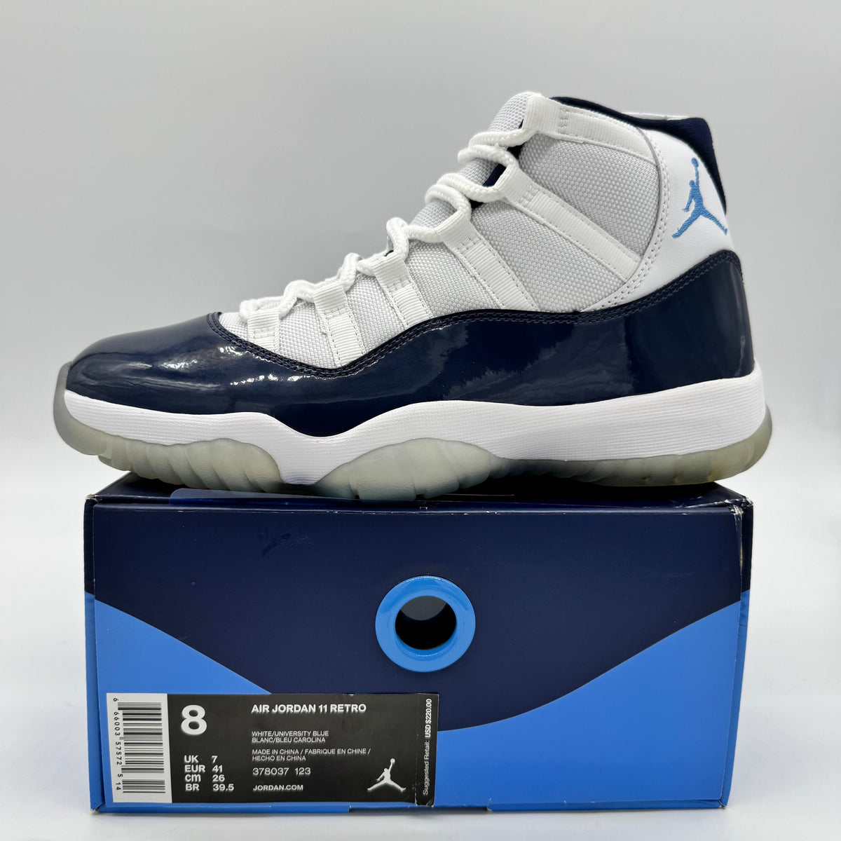 Jordan 11 UNC Win Like 82
