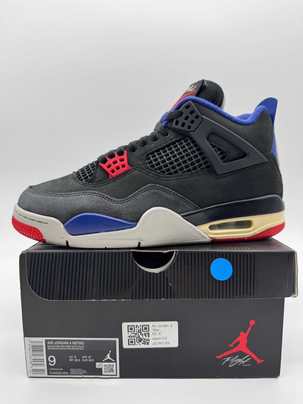 Jordan 4 Rare Air (White Lettering)