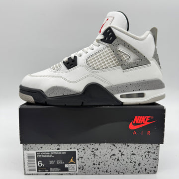 Jordan 4 White Cement (2025) (GS)