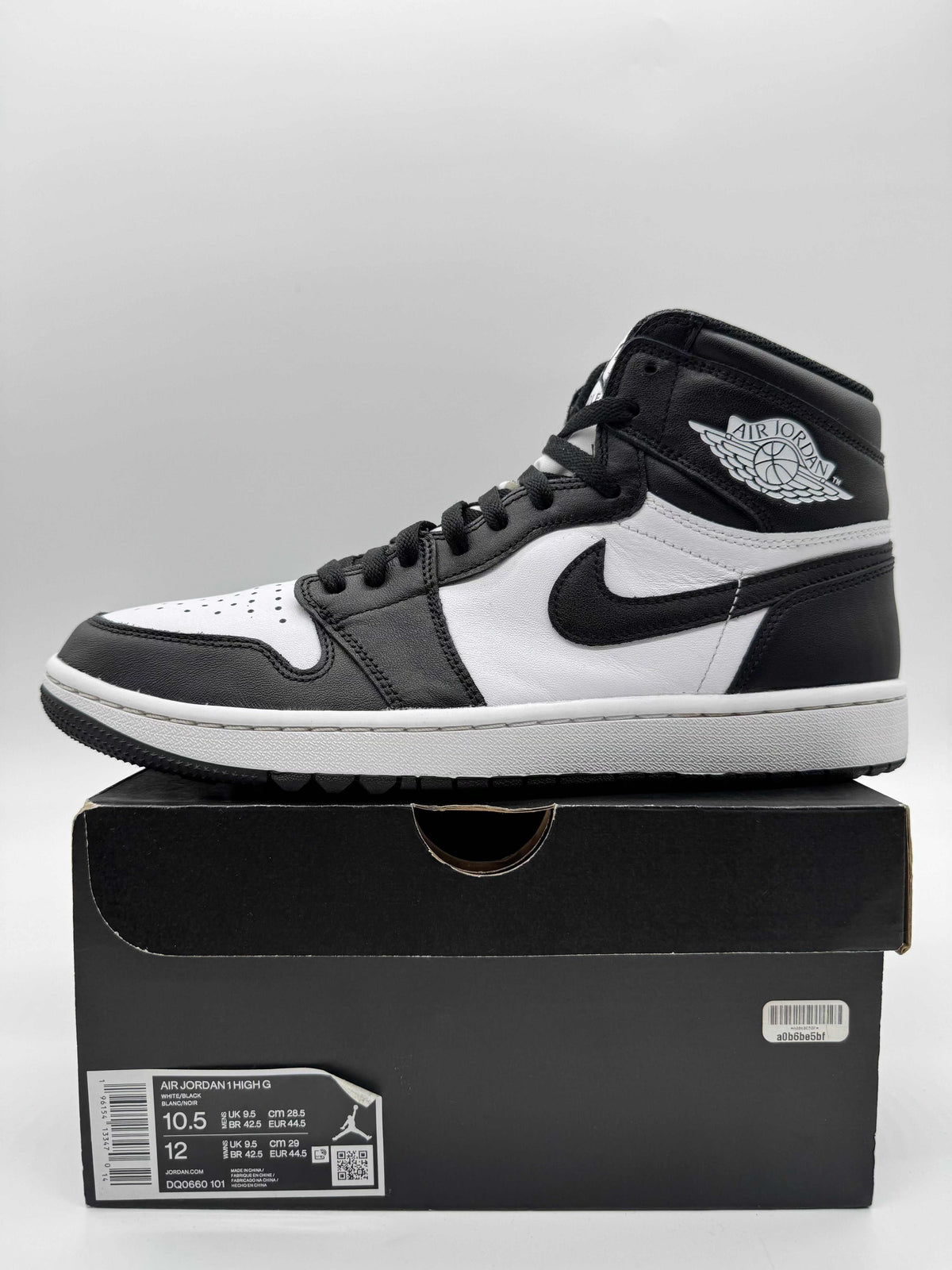 Jordan 1 High Golf Black White