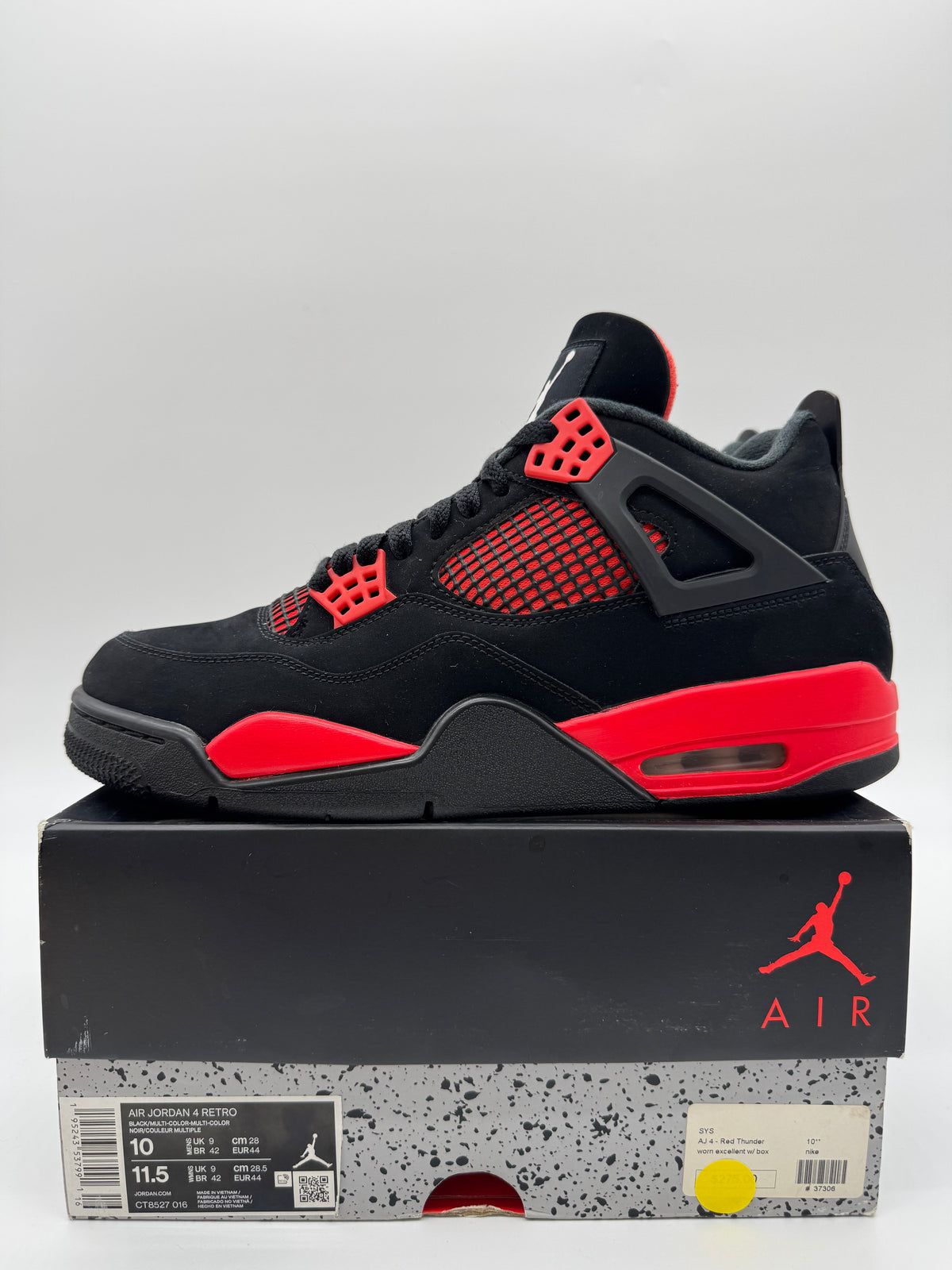 Jordan 4 Red Thunder