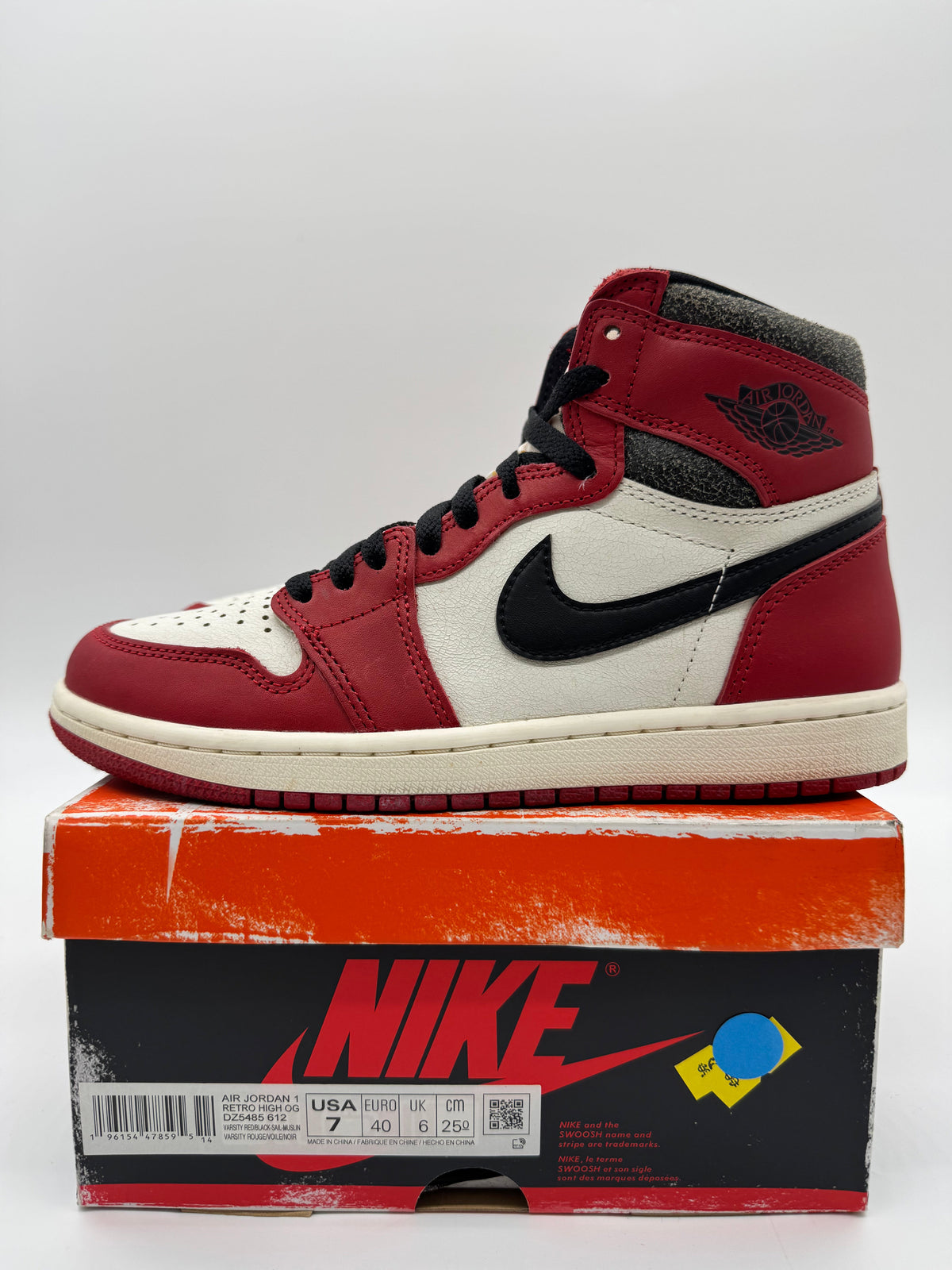 Jordan 1 High OG Chicago Lost and Found