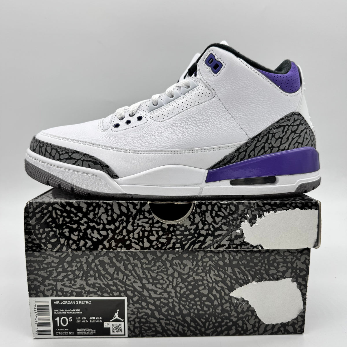 Jordan 3 Dark Iris