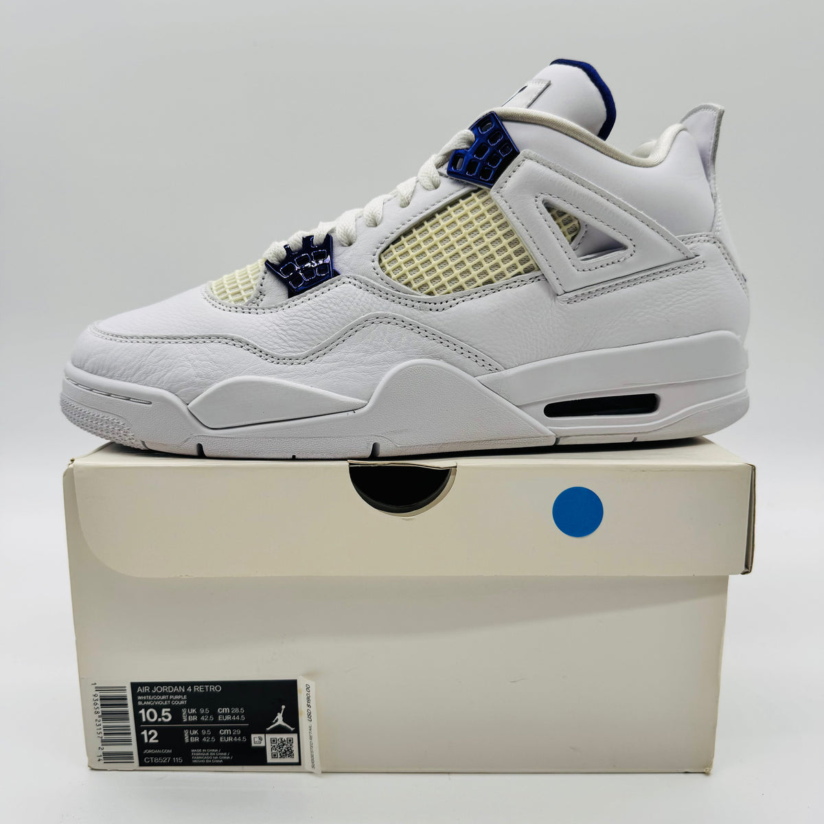 Jordan 4 Metallic Purple