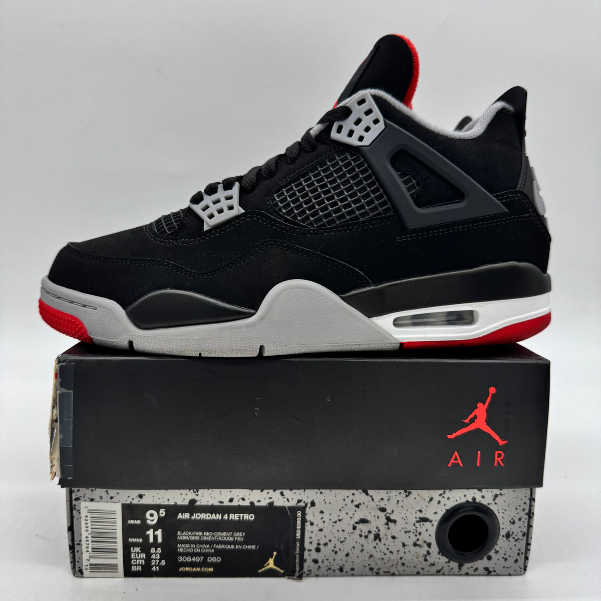 Jordan 4 Bred (2019)