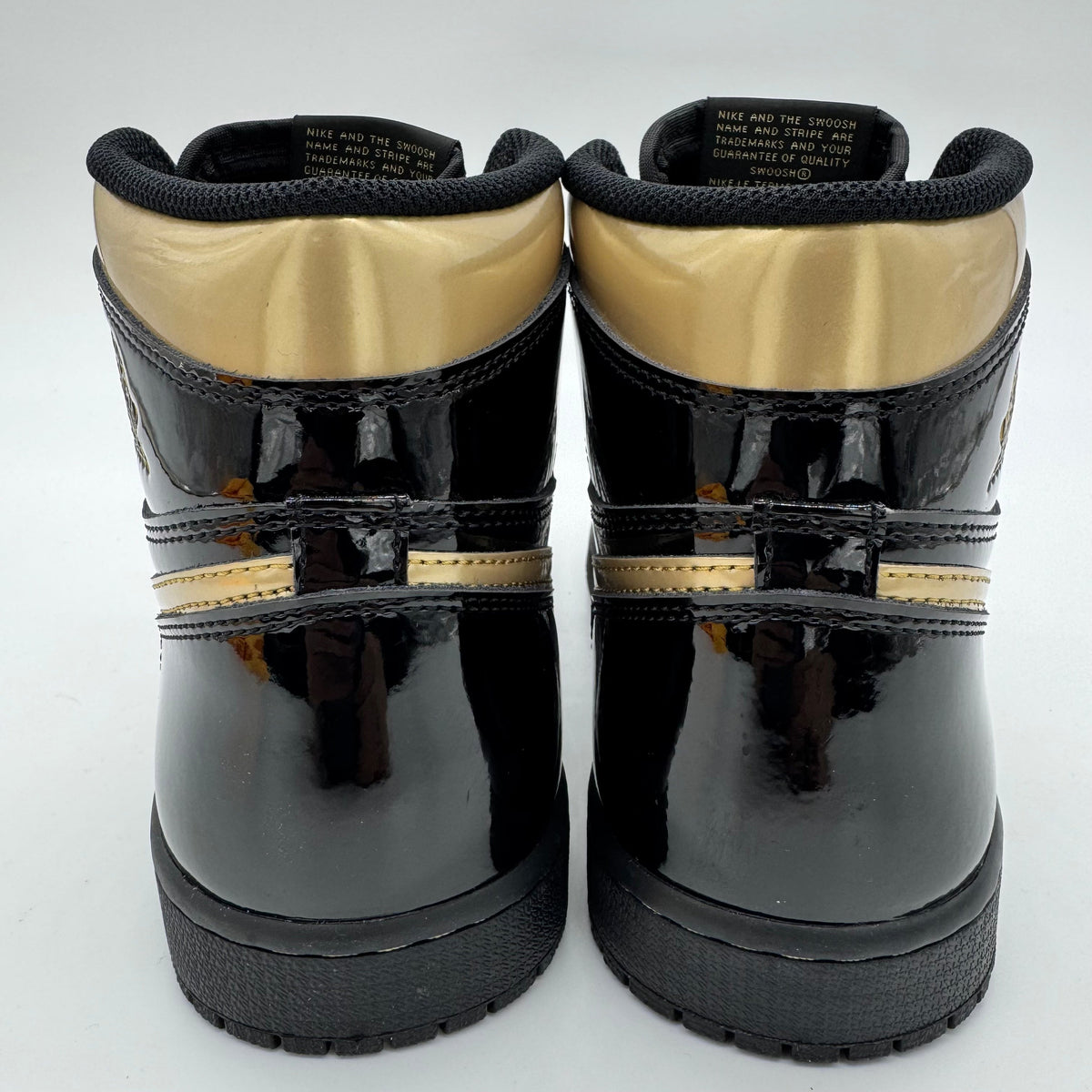 Jordan 1 High Black Metallic Gold