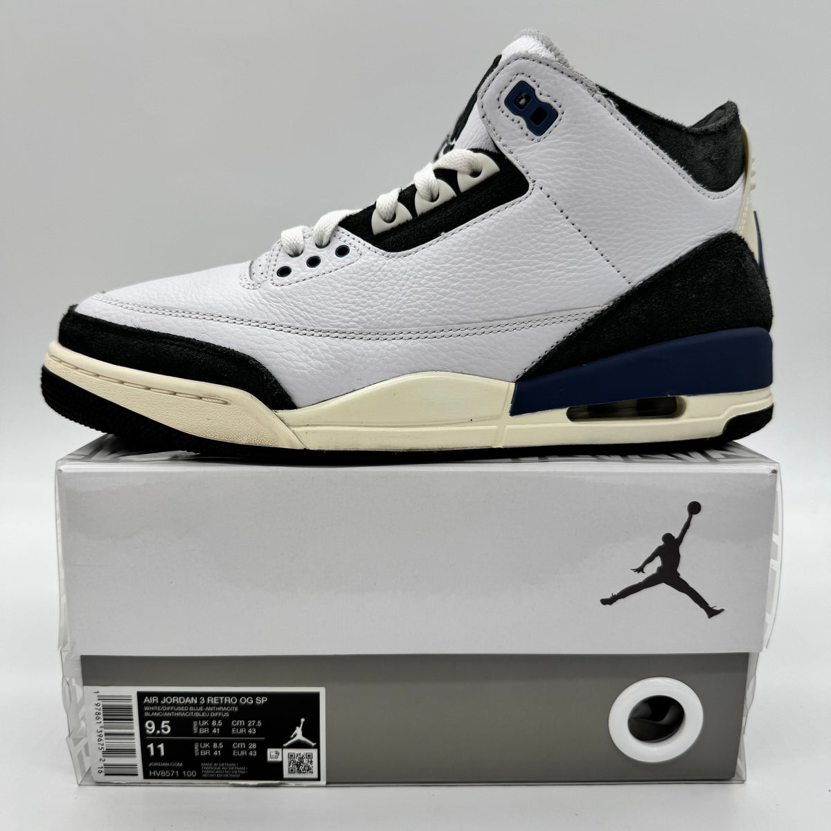 Jordan 3 OG SP A Ma Maniere Diffused Blue