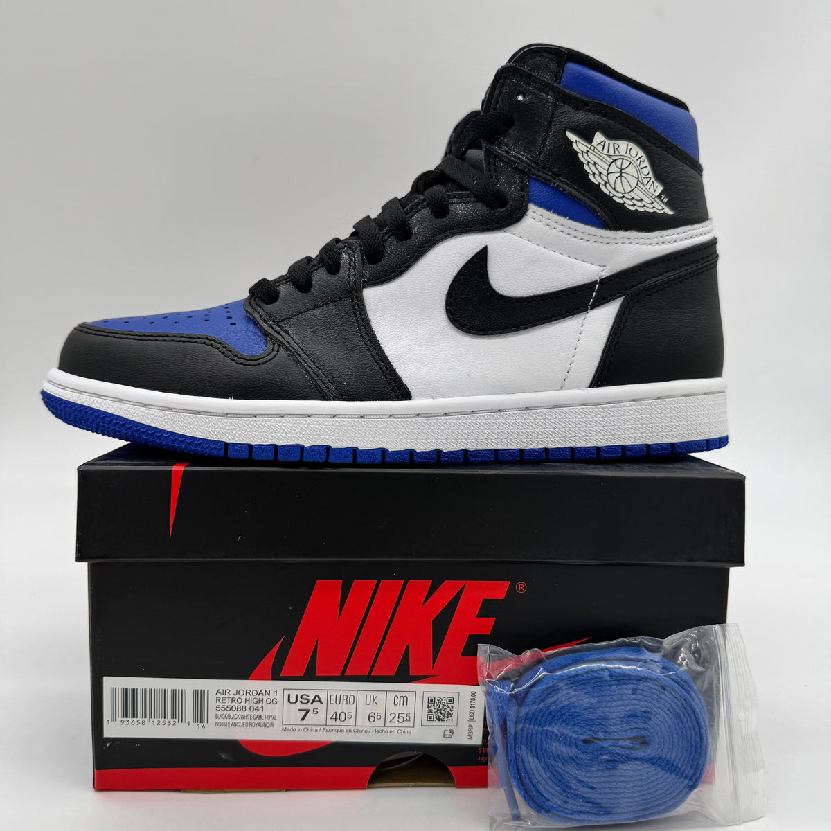 Jordan 1 High Royal Toe