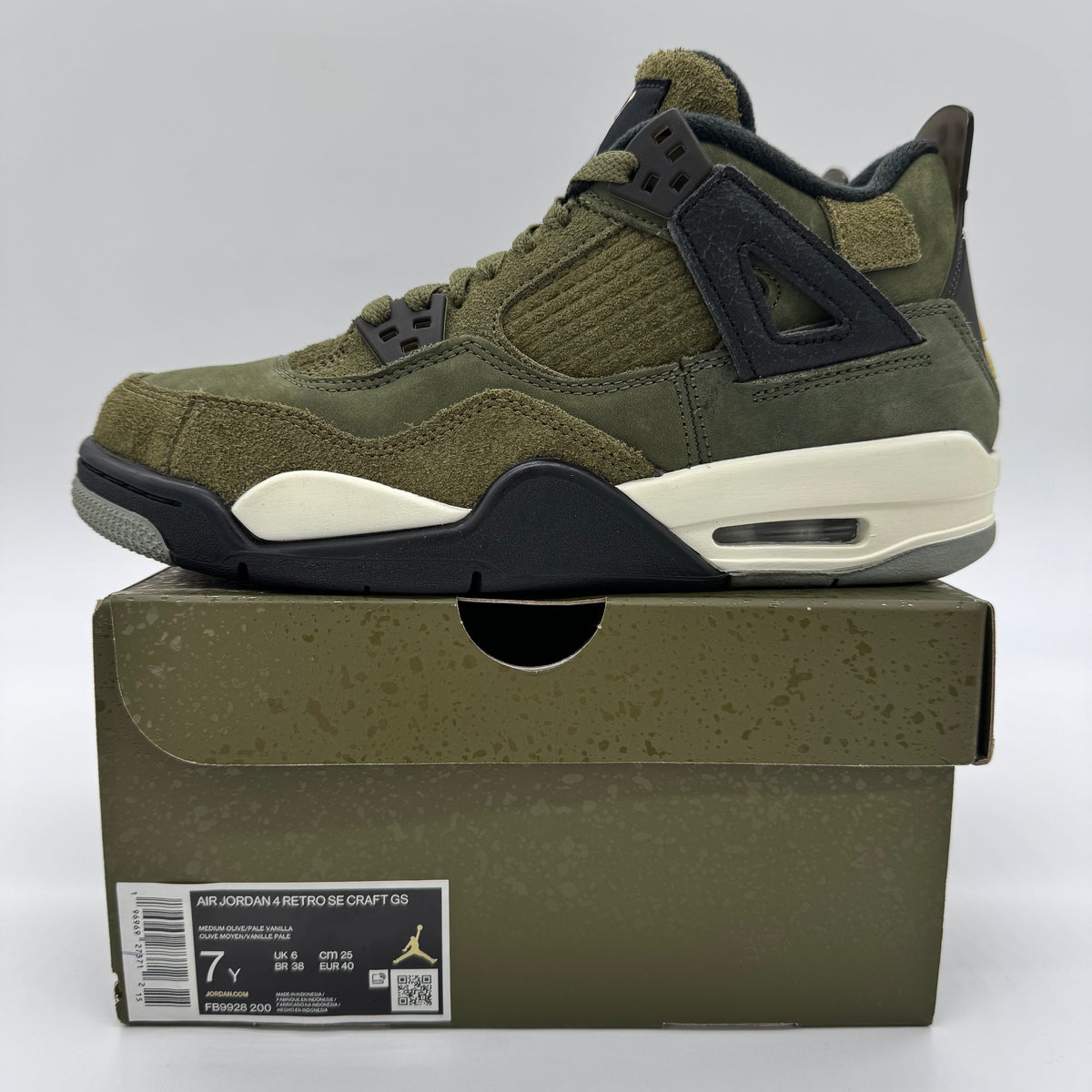 Jordan 4 Craft Medium Olive (GS)