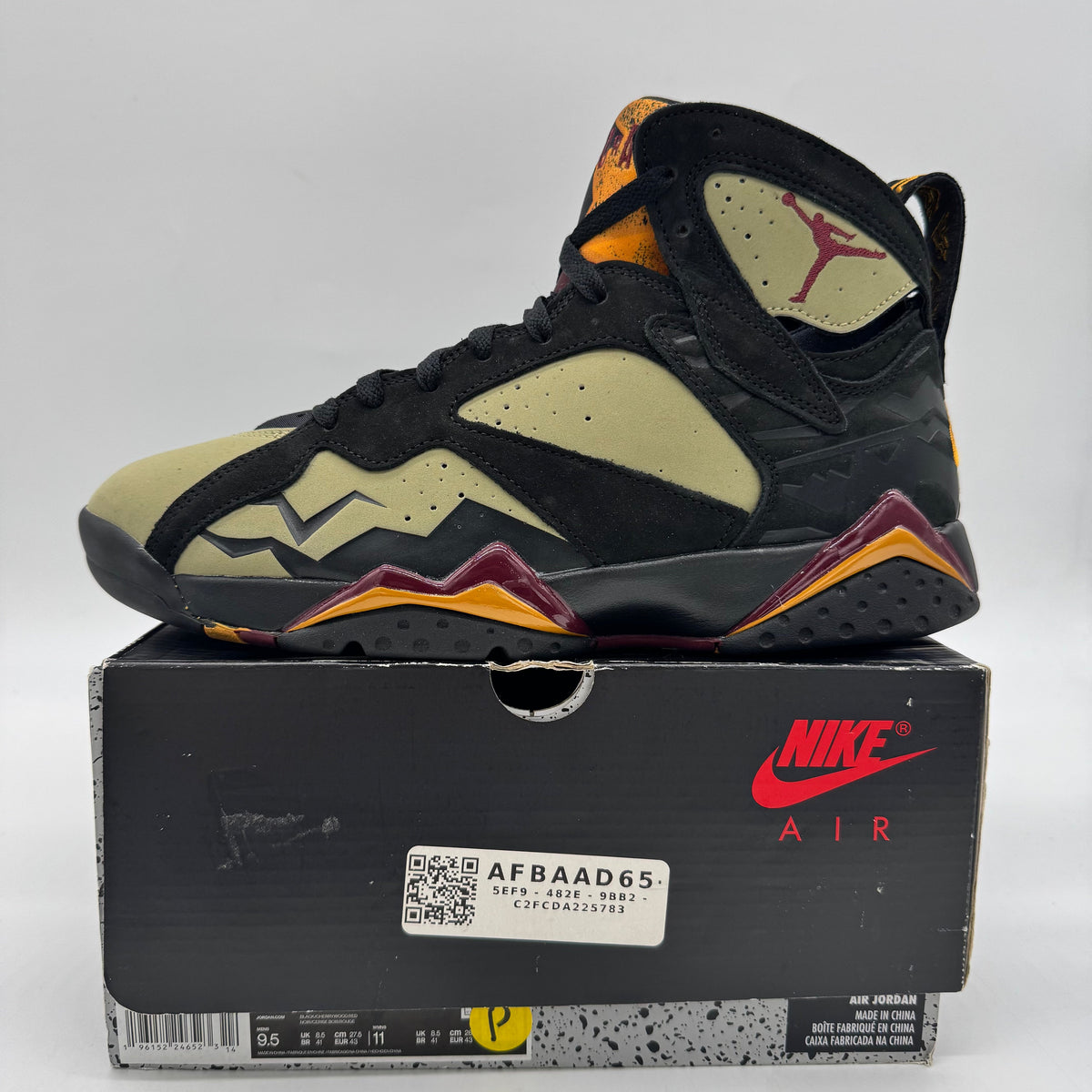 Jordan 7 Black Olive