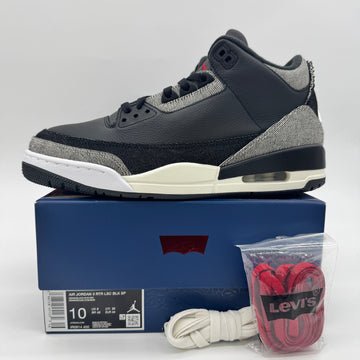 Jordan 3 Levi's Black